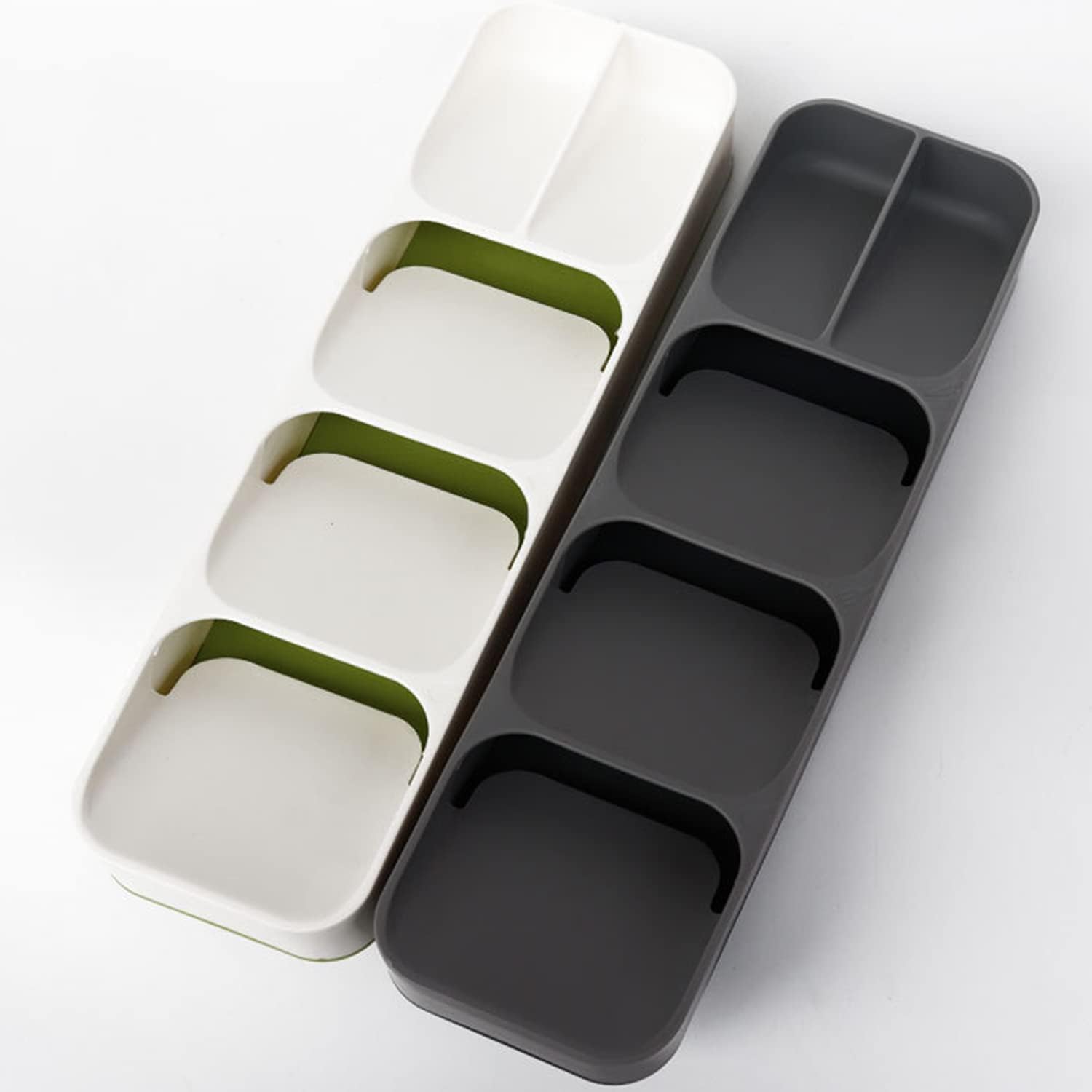 ORGANIZADOR DE ALMACENAMIENTO DE CUBIERTOS CON SOPORTE PARA CUCHILLOS DE COCINA