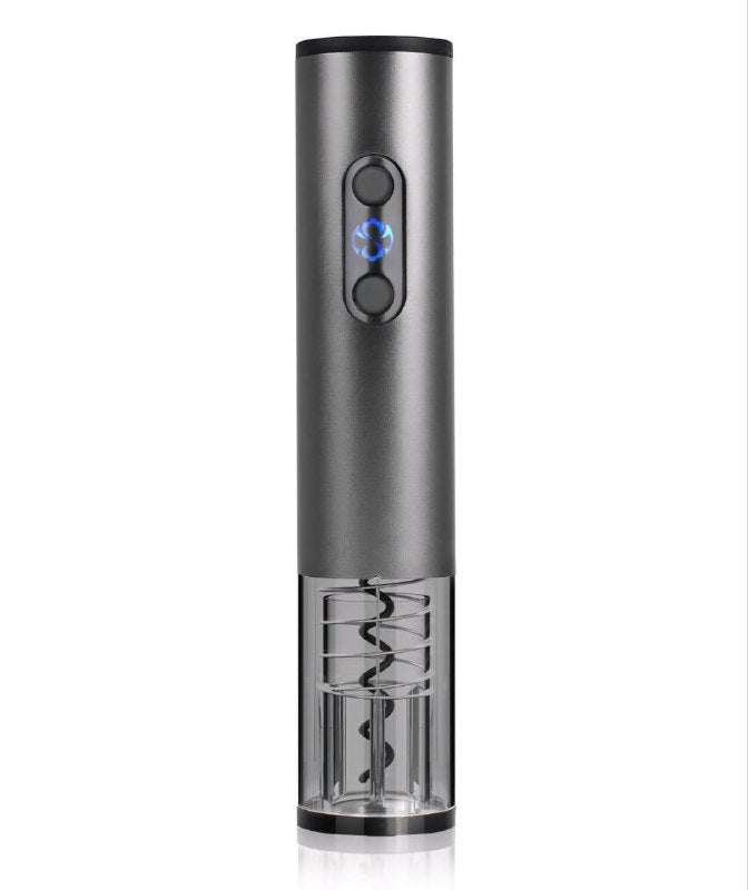 MAQUINA SACA CORCHO ELECTRICO ABRIDOR DE VINOS ELECTRICO, LED INTEGRADO, QUITA CORCHOS EN 6-8 SEGUNDOS, BATERIA HASTA 80 BOTELLAS, CORTADOR DE LAMINAS INCLUIDO ELECTRIC WINE OPENER