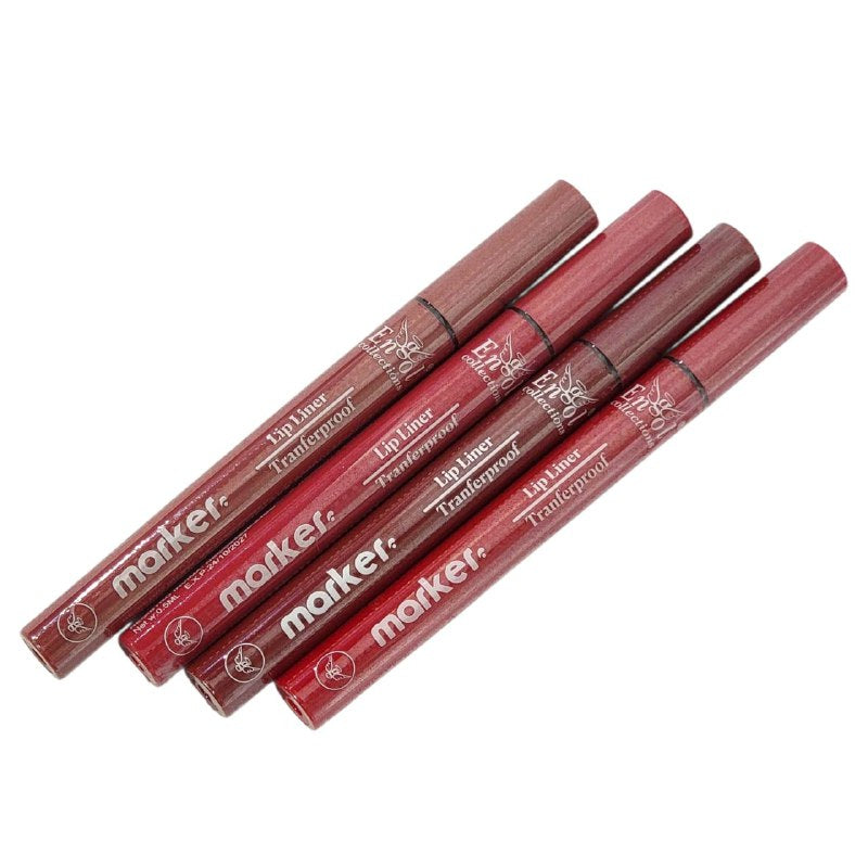 BRILLO LABIAL EN MARCADOR DELINEADOR DE LABIOS, CONTORNEA Y RELLENA LOS LABIOS, LARGA DURACION ENGOL COLLECTIONS 0.5ML