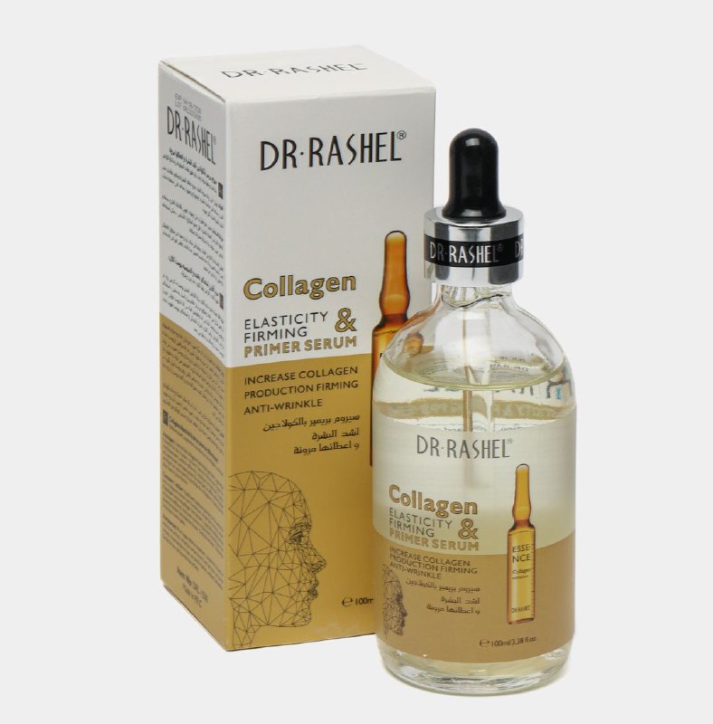 SUERO FACIAL PREBASE REAFIRMANTE CON COLAGENO DR RASHEL 100ML