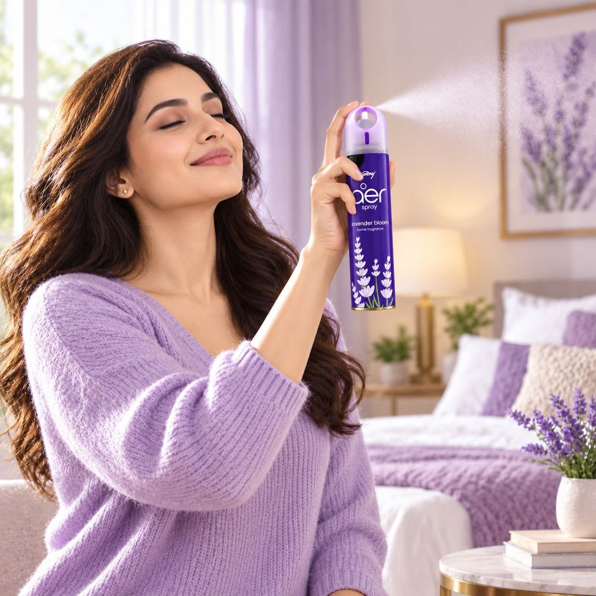 AROMATIZANTE DE AMBIENTE EN SPRAY LAVANDA AER 45ML