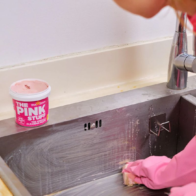 LIMPIADOR EN PASTA MILAGROSA PARA INTERIORES Y EXTERIORES THE PINK STUFF STAR DROPS 500G