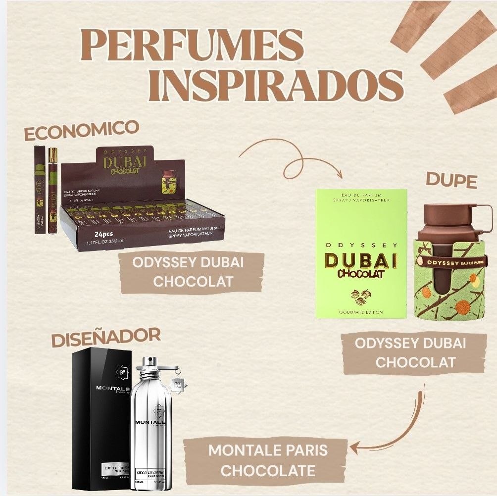 ODYSSEY DUBAI CHOCOLAT EDP 35ML (U) (AROMA SIMILAR A ARMAF ODYSSEY DUBAI CHOCOLAT)