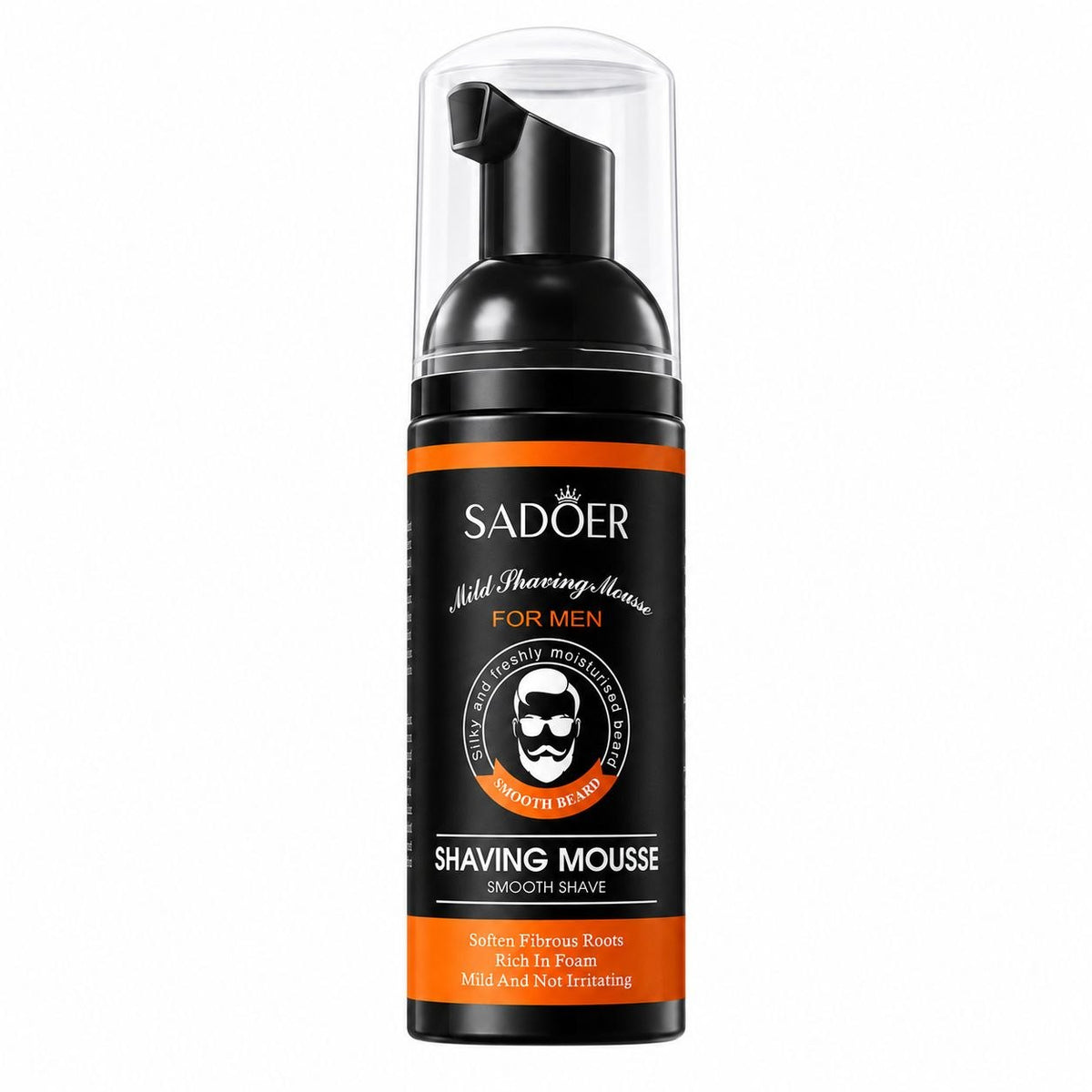 ESPUMA DE AFEITADO SUAVE Y DE ALTA DENSIDAD SADOER SHAVING FOAM SMOOTH 60 ML