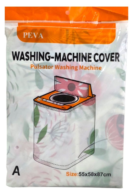 FORRO FUNDA PARA LAVADORA, PROTEGE LA LAVADORA DEL POLVO, HUMEDAD Y ARAÑAZOS BENELI HOME 55X58X87CM