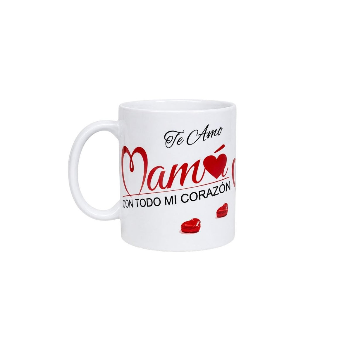 TAZA DE PORCELANA DÍA DE LA MADRE 10X9CM