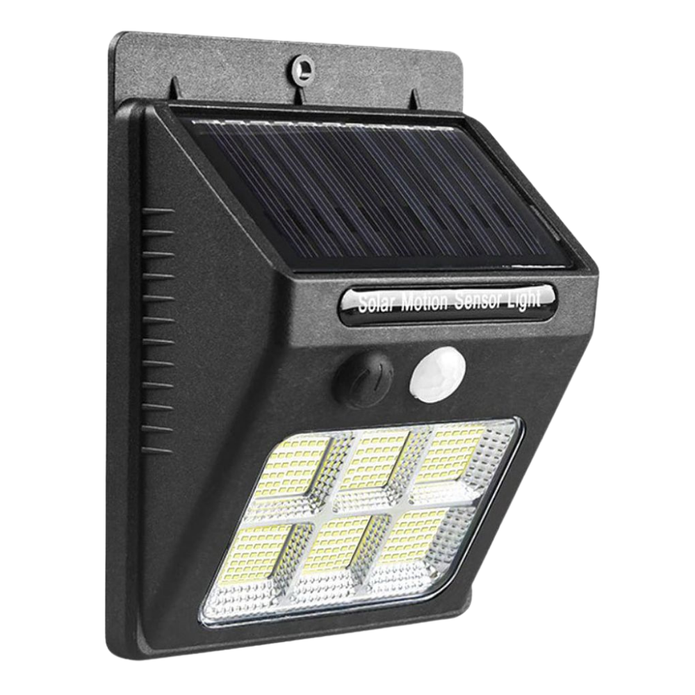 LUZ LED, LAMPARA SOLAR LUZ DE PARED, LED CON ALIMENTACION SOLAR Tamaño: 110x55x135mm luz blanca