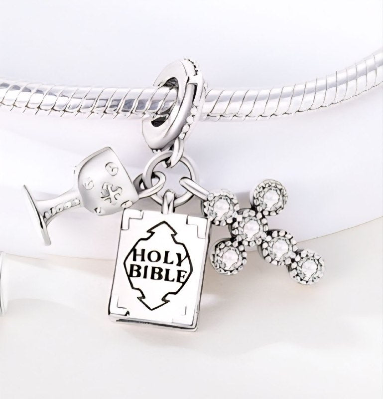 PCHARM3147 FORMA CRUZ, BIBLIA Y COPA