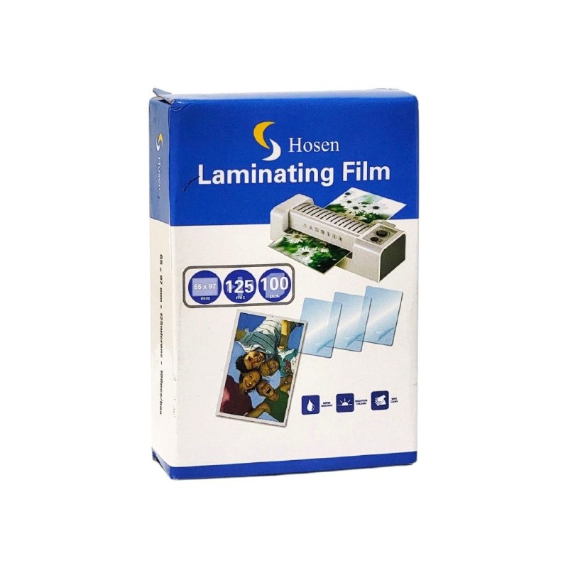 MICAS TERMICAS PARA LAMINACION Y PROTECCION DE DOCUMENTOS HOSEN 65X97MM