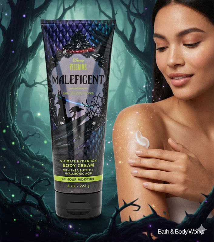 BATH & BODY WORKS CREMA VILLANIS MALEFICENTS 226ML (M)