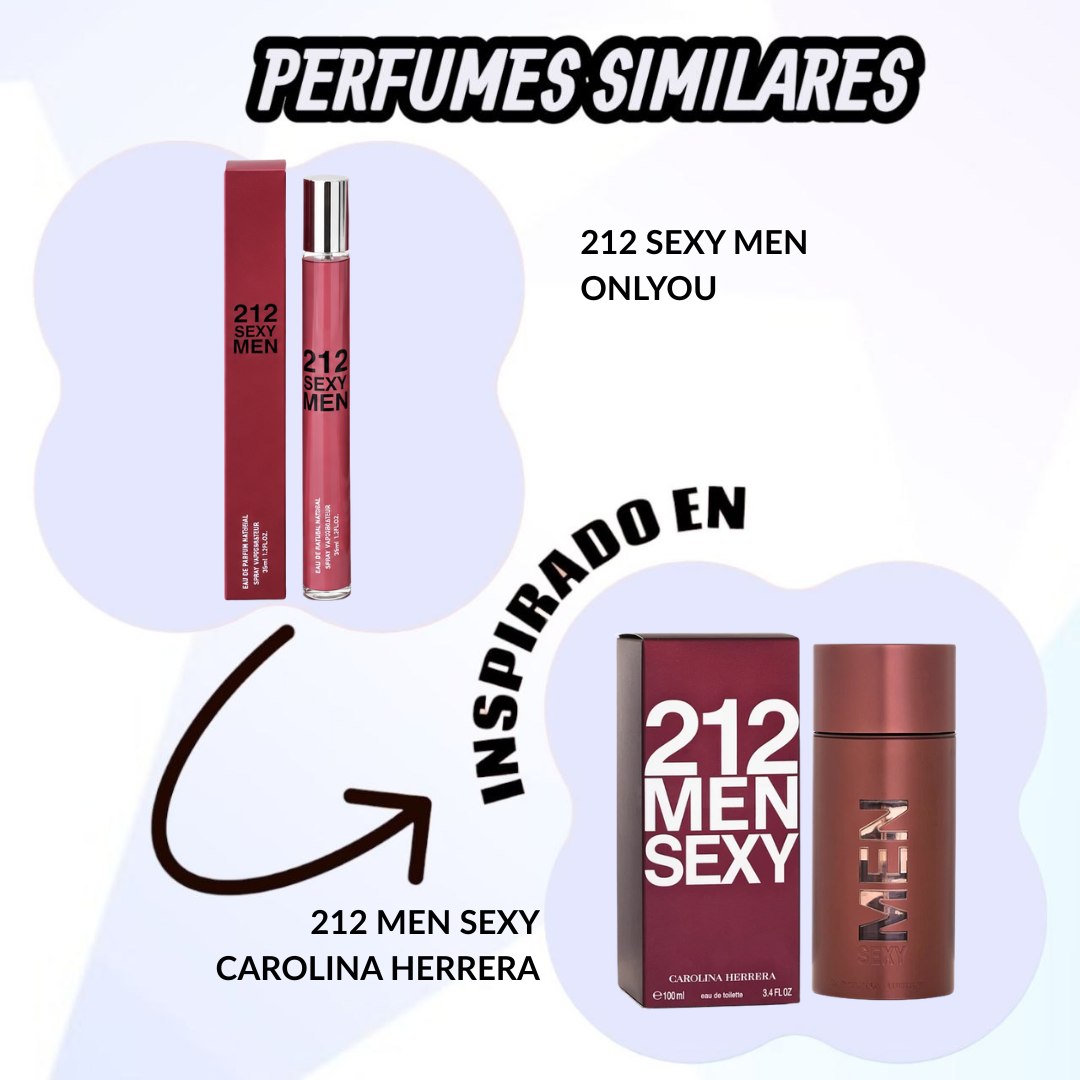 PERFUME EN TUBO PARA HOMBRE 212 SEXY MEN 113 DEP 35ML (H)