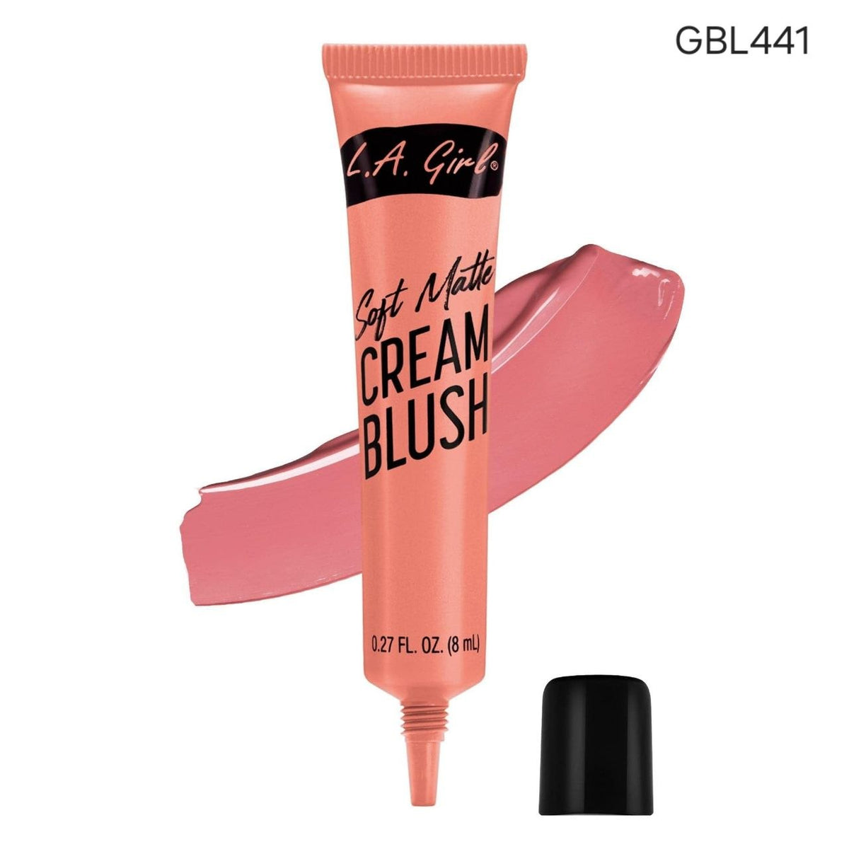 RUBOR EN CREMA MATE LARGA DURACION TONO GBL441 ROSEBUD SOFT MATTE CREAM BLUSH L.A. GIRL 8ML