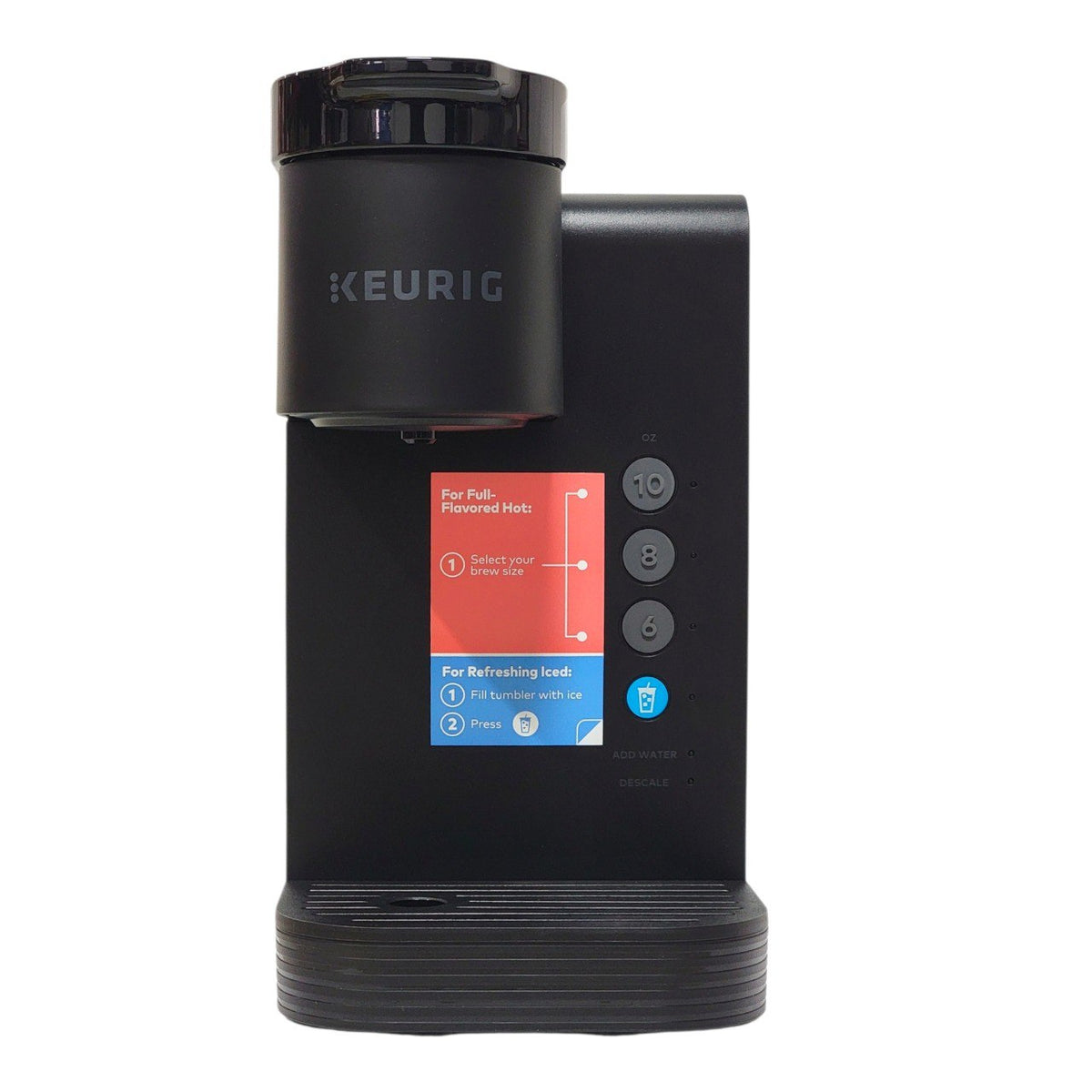 MAQUINA CAFETERA DE SERVICIO INDIVIDUAL EN COLOR NEGRO KEURIG K EXPRESS 36OZ 13CM