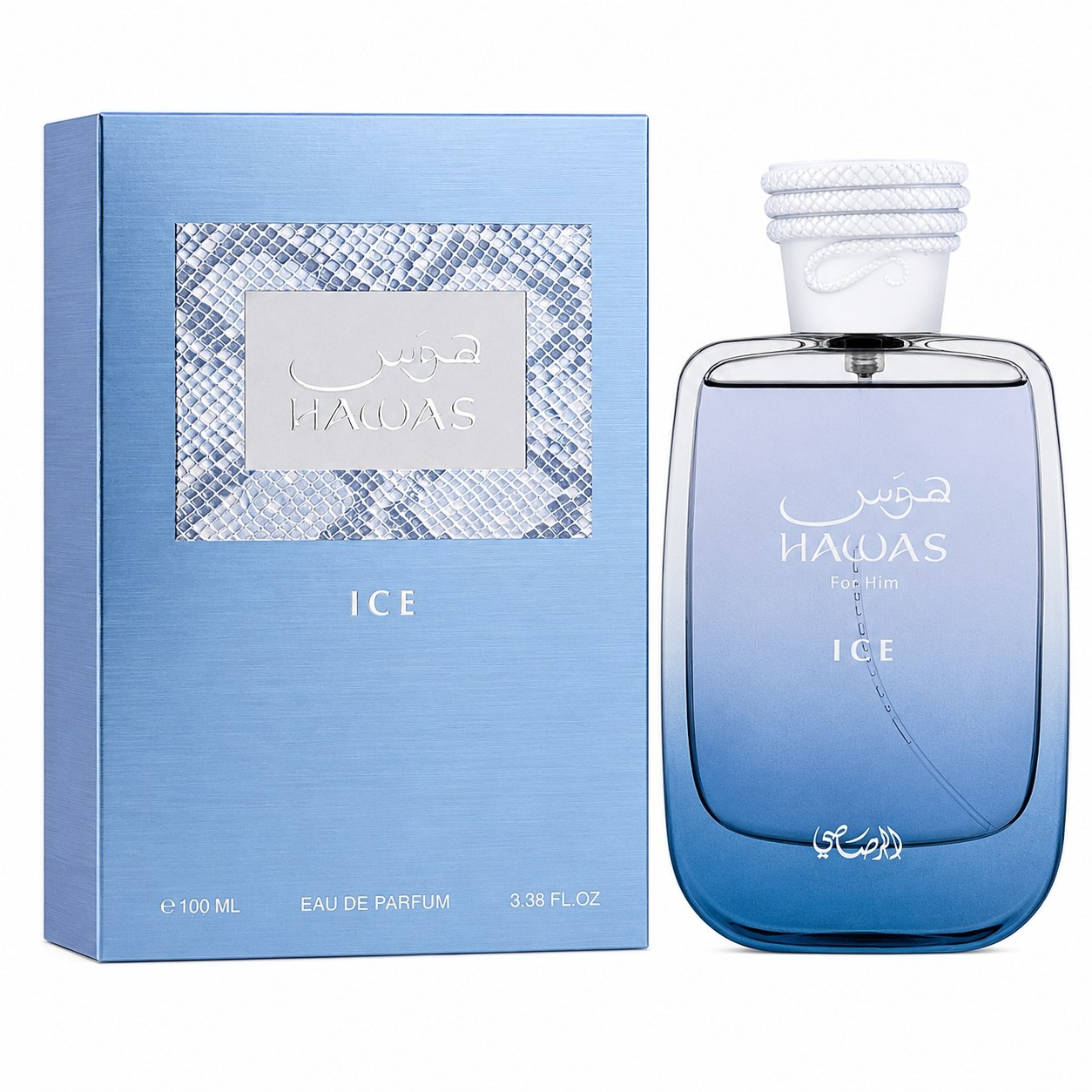 RASASI HAWAS ICE EDP 100ML (H) (DUPE PACO RABANNE INVICTUS AQUA EDT)