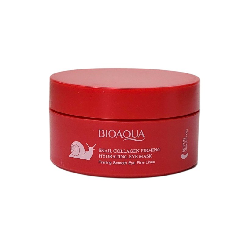 MASCARILLA FACIAL HIDRATANTE Y REAFIRMANTE PARA OJOS CON COLAGENO DE CARACOL BIOAQUA 100G