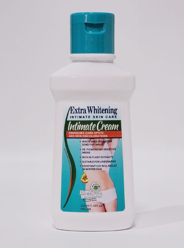CREMA CORPORAL INTIMA ULTRA ACLARANTE PARA MUJER FRUIT OF THE WOKALI 220ML