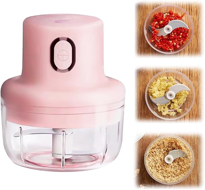 MAQUINA CHISMOLERA TRITURADORA ELECTRICA DE ALIMENTOS PORTATIL CON CARGA USB