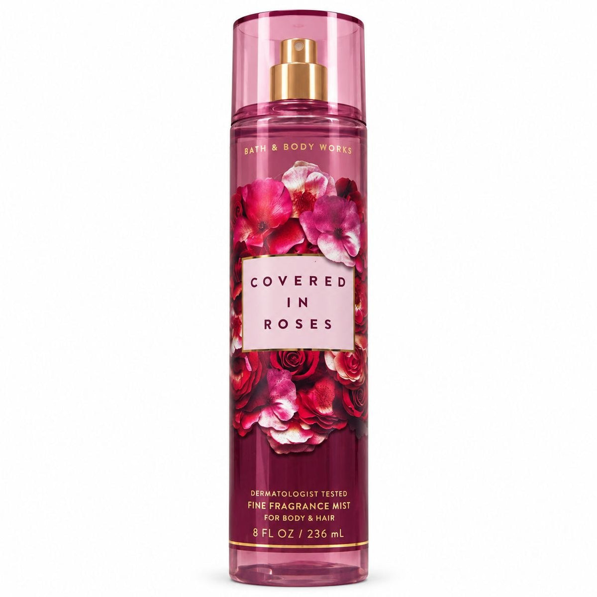 BATH & BODY WORKS SPLASH COVERED IN ROSES FINE 236ML (M)