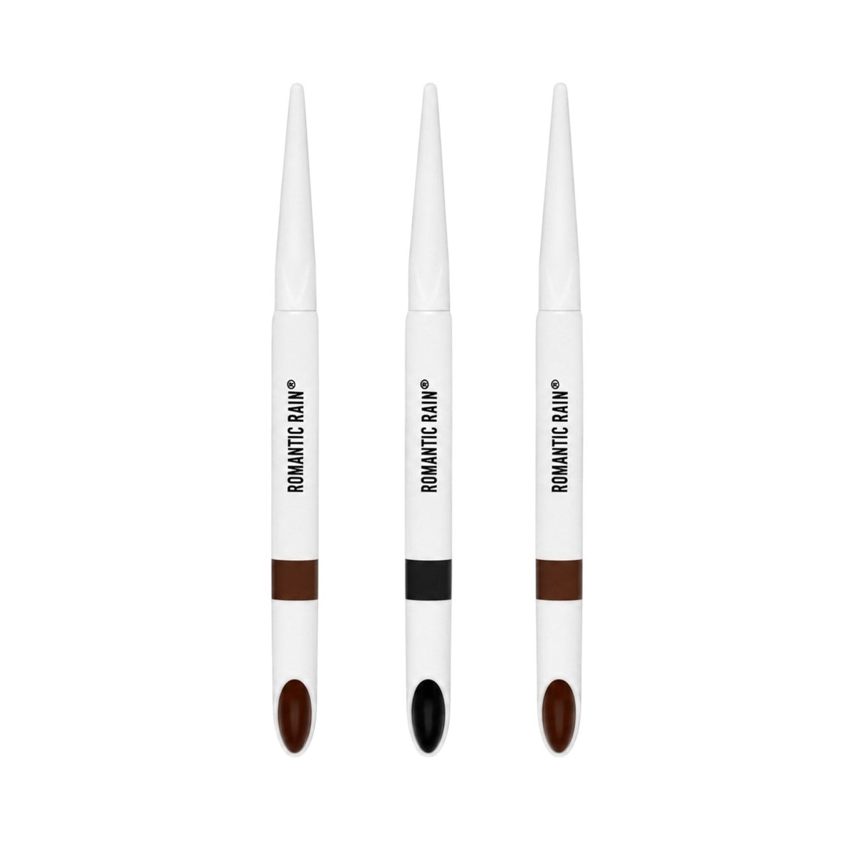 DELINEADOR DE OJOS EN LAPIZ RESISTENTE AL AGUA Y DURADERO 3 COLORES ROMANTIC RAIN PROFESSIONAL MAKEUP