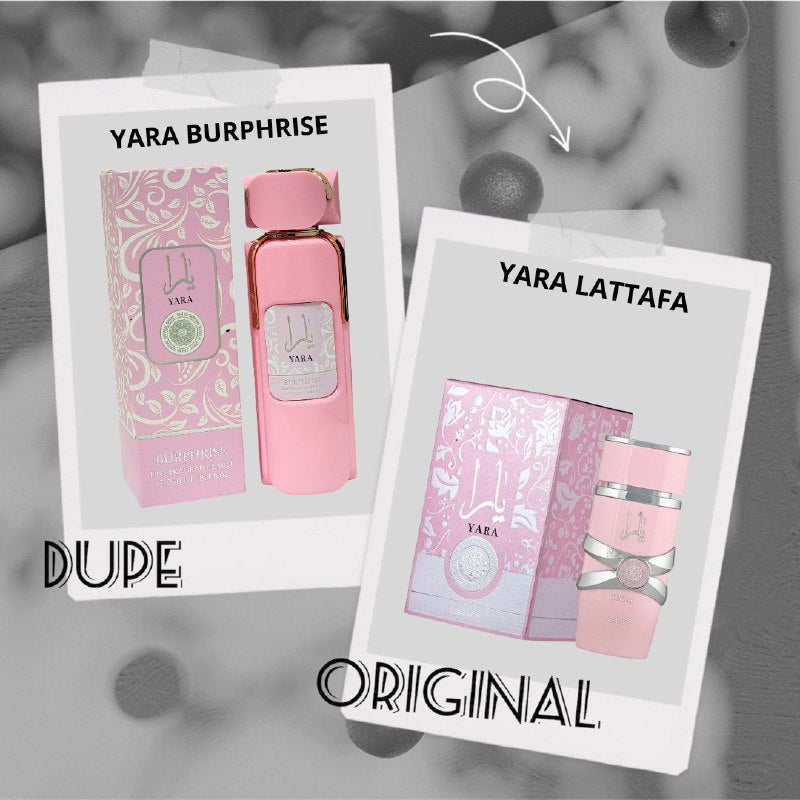 SPLASH YARA BURPHRISE 250ML (M) (AROMA SIMILAR LATTAFA YARA)