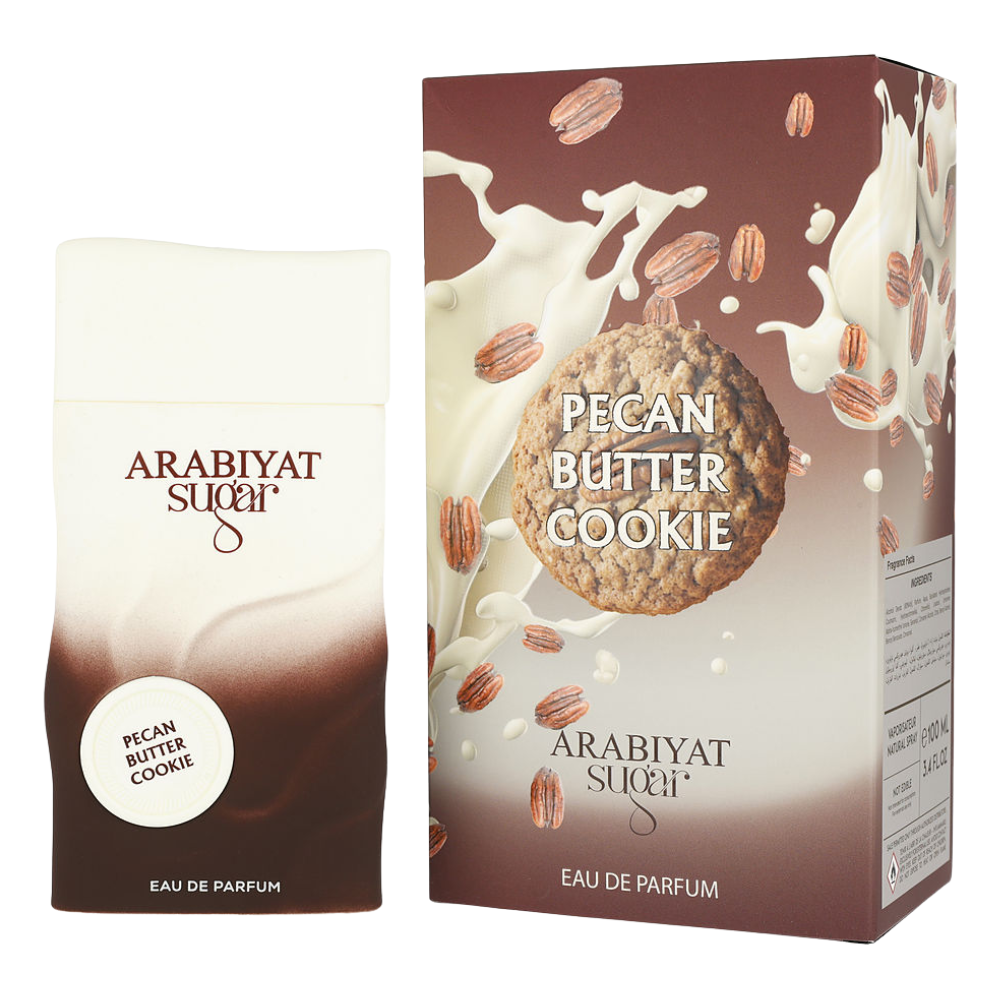 ARABIYAT SUGAR PECAN BUTTER COOKIE EDP 100ML (U) (DUPE KAYALI FRAGANCES YUM PISTACHIO GELATO EDP)