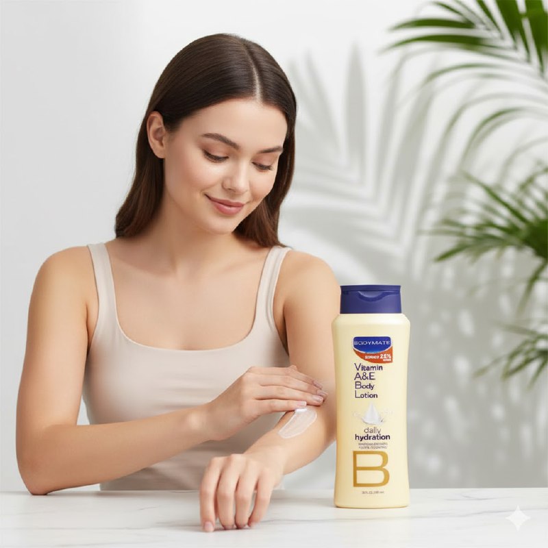 CREMA CORPORAL ANTIEDAD REGENERADORA CON VITAMINA A Y E BODYMATE 590ML