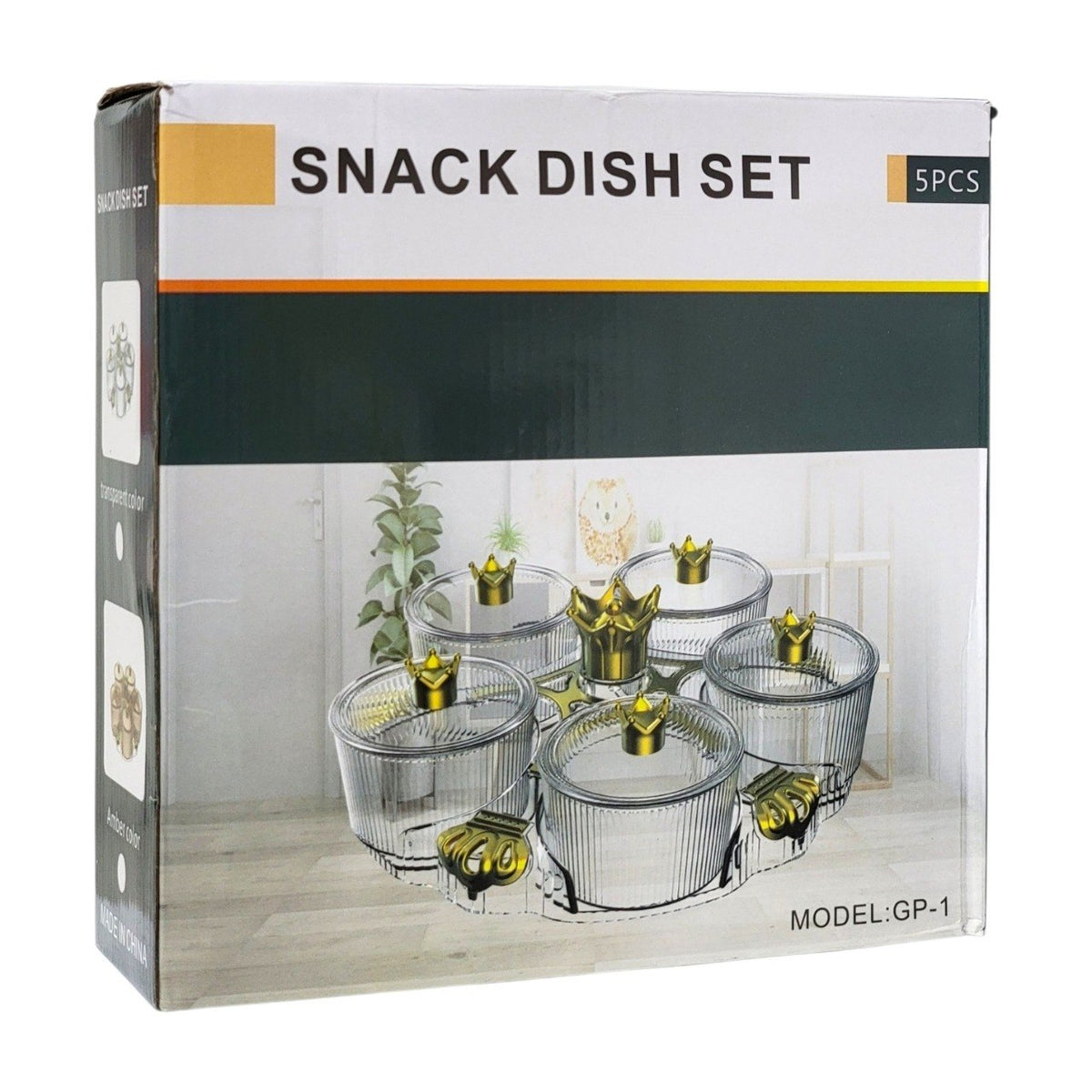 JUEGO DE PLATOS PARA APERITIVOS RESISTENTES