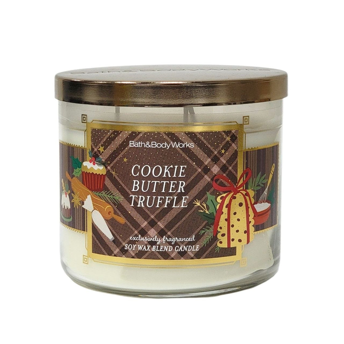 VELA AROMATICA BATH & BODY WORKS COOKIE BUTTER TRUFFLE 411G
