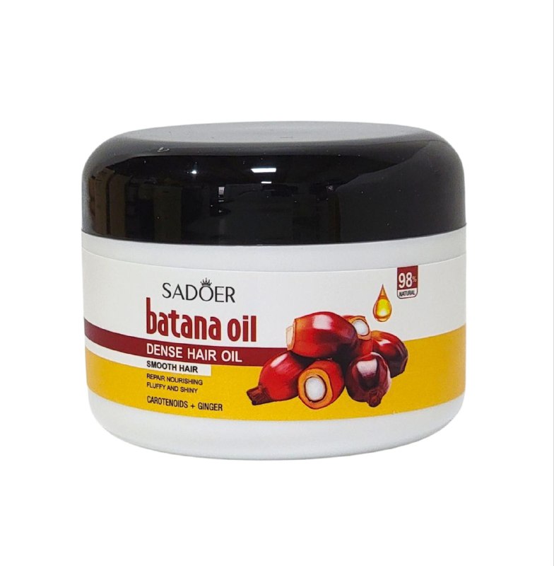 ACEITE PARA EL CABELLO DENSO DE ACEITE DE BATANA, CAROTENOIDES Y JENGIBRE SADOER 100G