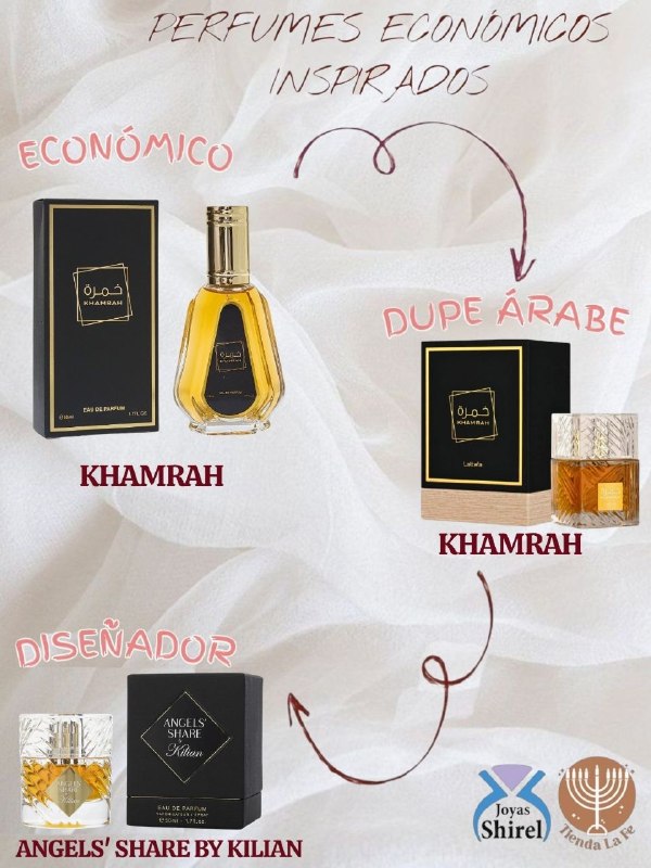 PERFUME ECONOMICO ARABE KHAMRAH 50ML