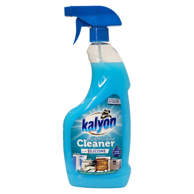 LIMPIADOR MULTIUSOS EN SPRAY CON SILICONA PARA VENTANAS,MADERA,METAL,ETC KAYLON 750ML