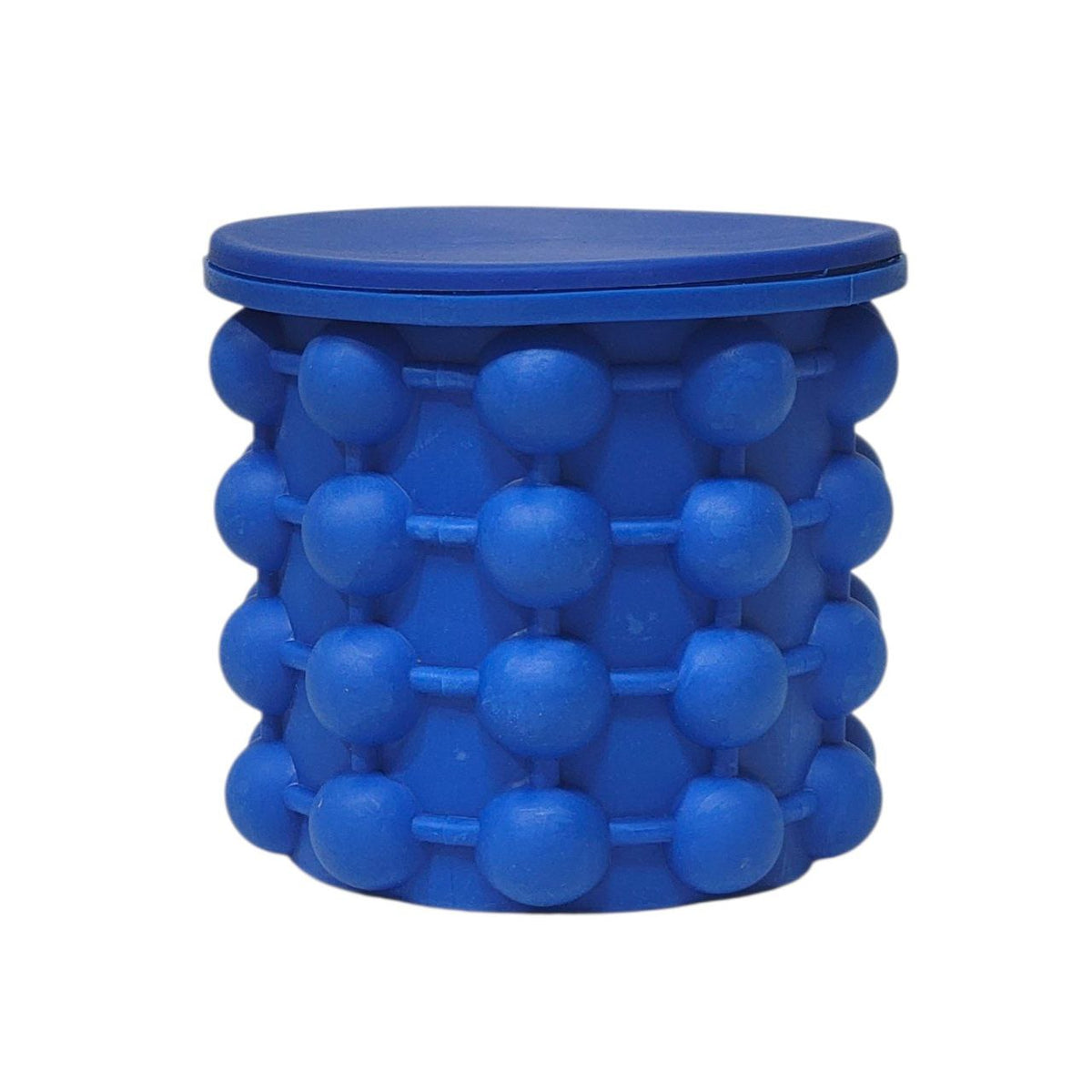 CUBETA DE SILICONA 2 EN 1 PARA HACER Y ALMACENAR HIELO CRYSTAL CUISINE 12X13CM