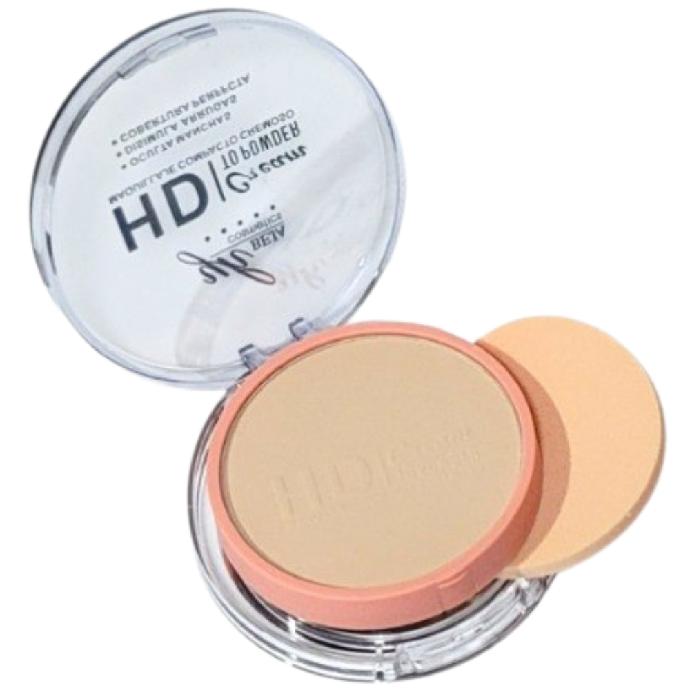 BASE DE MAQUILLAJE DE CREMA A POLVO 6 TONOS YH BEJA COSMETICS 11G