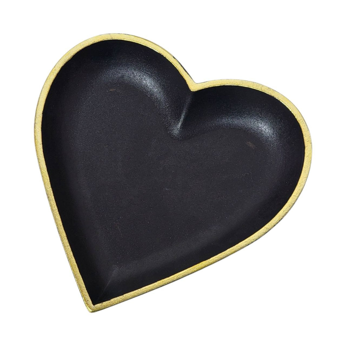 RECIPIENTE MULTIUSO DECORATIVO EN FORMA DE CORAZON 22X21CM