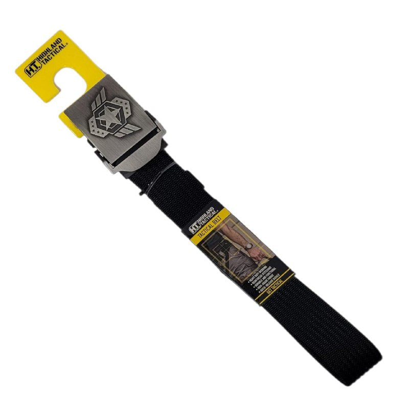 FAJA CINTURÓN TÁCTICO,CINTURÓN RESISTENTE,COSTURAS REFORZADAS,DURADERO Y FUNCIONAL,TELA DE ALTA CALIDAD,HEBILLA DE LIBERACIÓN RÁPIDA,PONTE TÁCTICO HIGHLAND TACTICAL