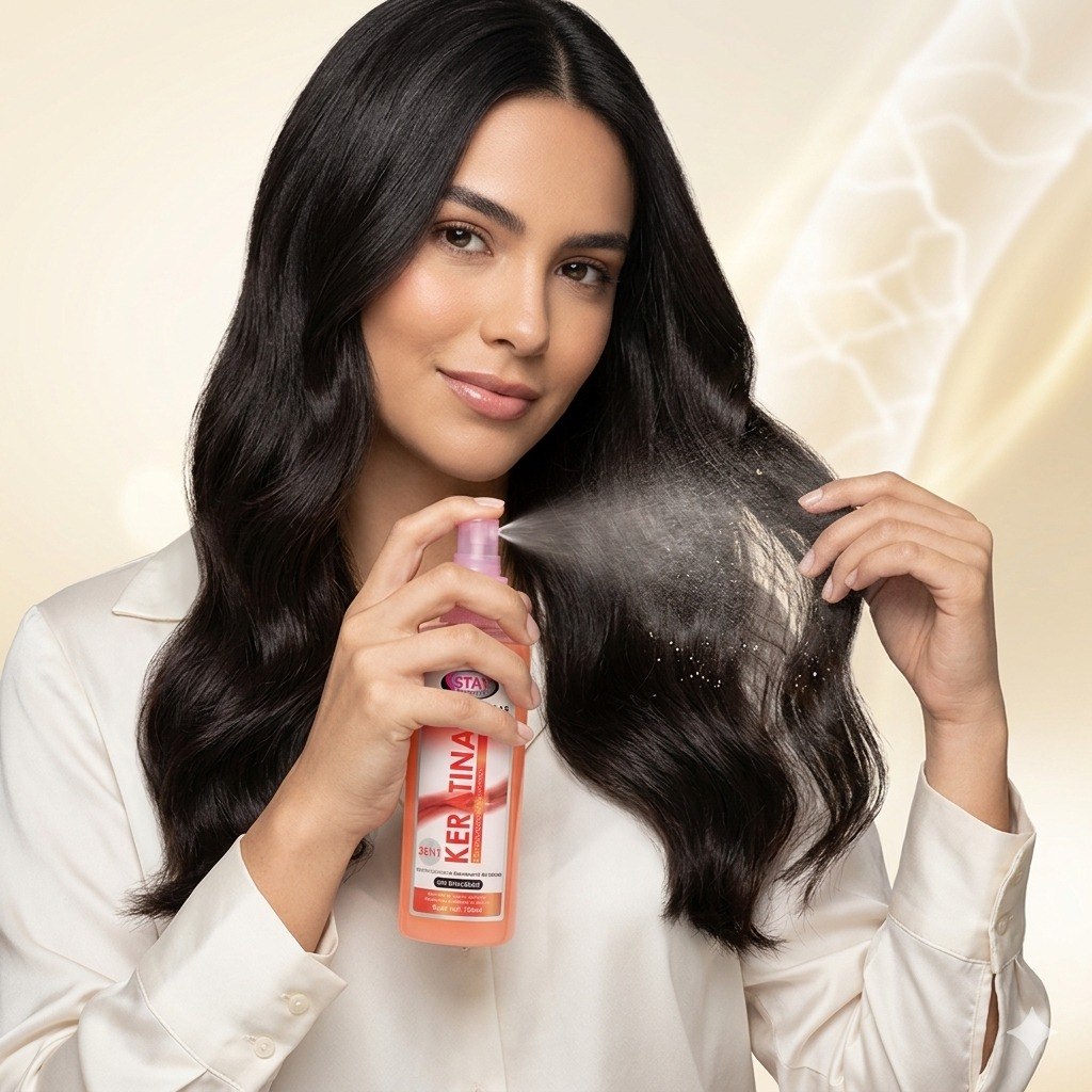 TONICO PARA EL CABELLO DE CRECIMIENTO RAPIDO 3 EN 1 CON QUERATINA STAY BEAUTIFUL 15OML