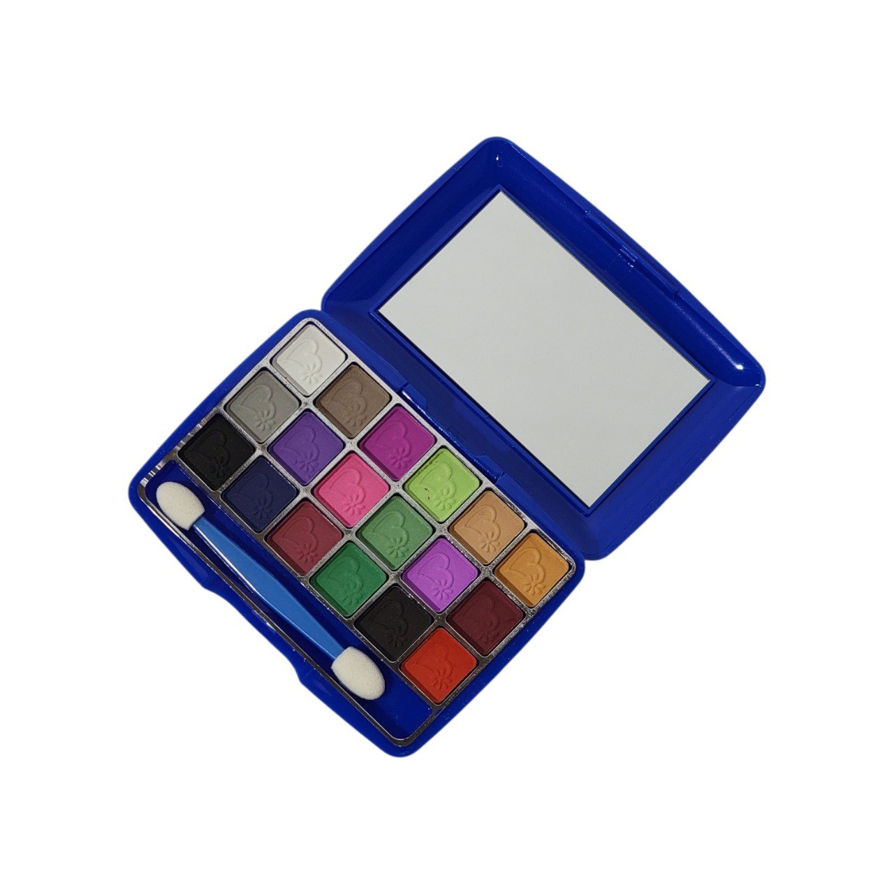 PALETA DE SOMBRAS DE OJOS CON EFECTO MATE 10 PALETAS DE 18 TONOS YH BEJA COSMETICS 6X10X14CM