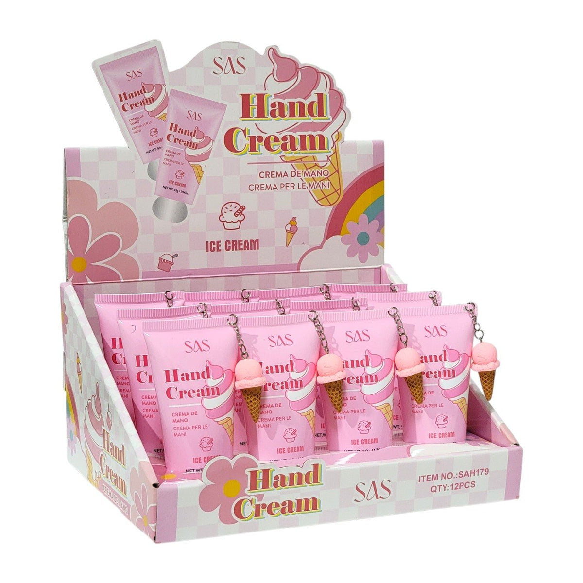 CREMA PARA MANOS HIDRANTANTE CON FRAGANCIA SAS 50G
