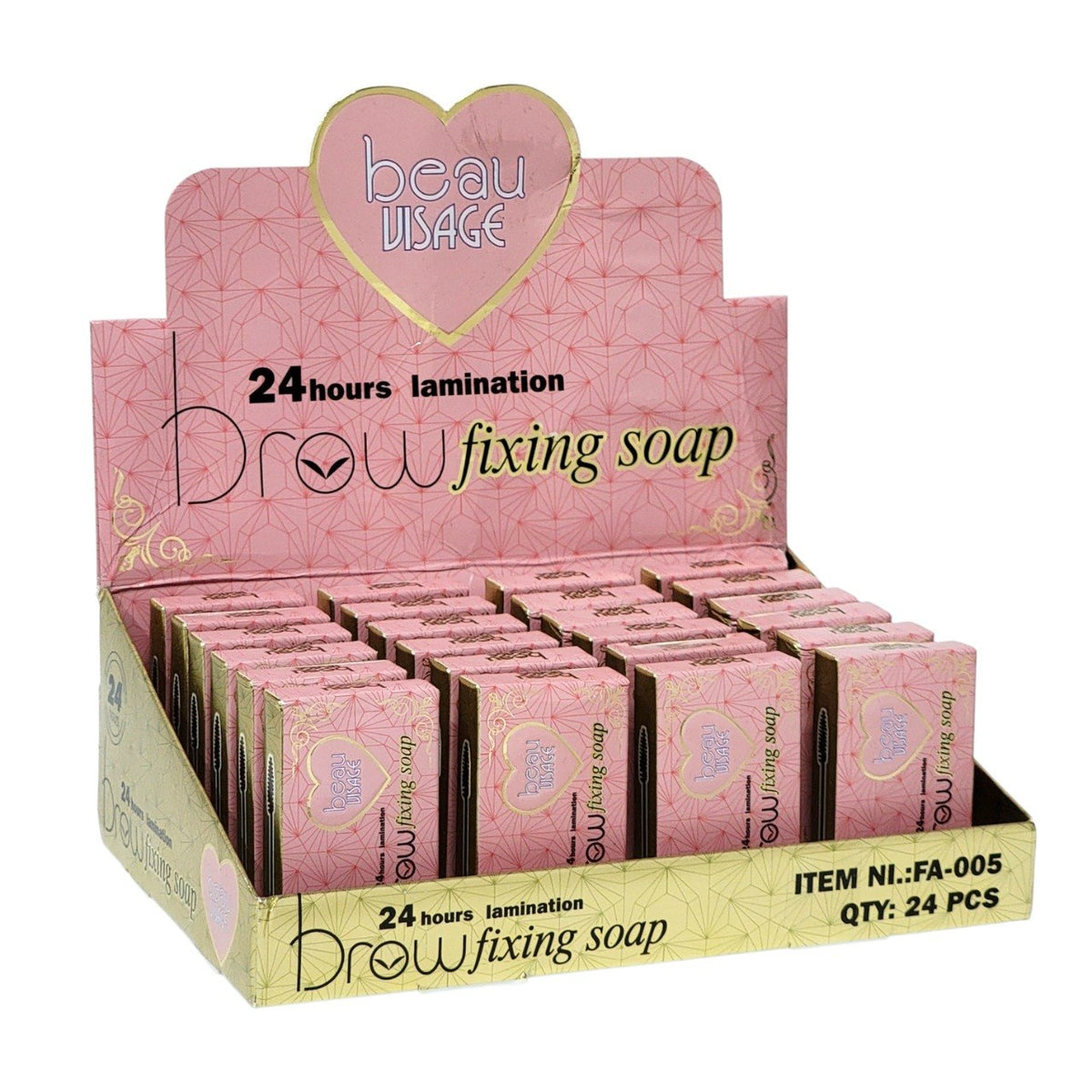 JABON FIJADOR DE CEJAS PARA EFECTO LAMINADO BEAU VISAGE 13G