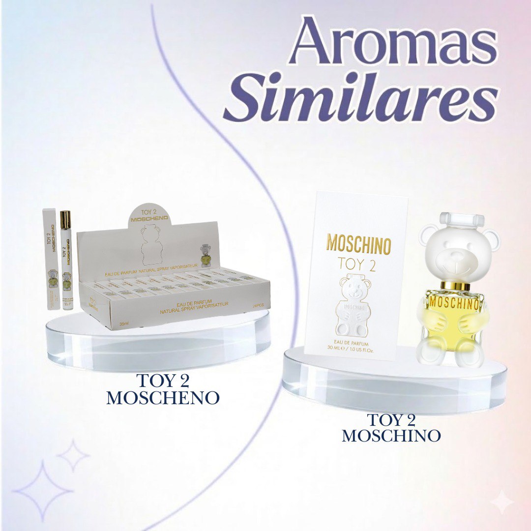 PERFUME EN TUBO TOY 2 MOSCHENO EDP 35ML (M) (AROMA INSPIRADO EN MOSCHINO TOY 2)