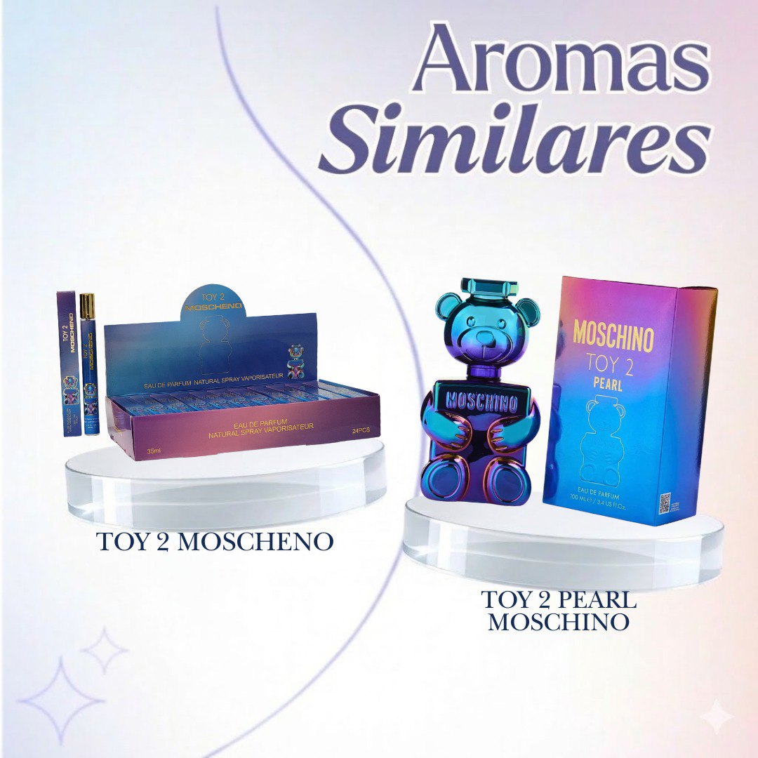 PERFUME EN TUBO TOY 2 MOSCHENO EDP 35ML (U) (AROMA INSPIRADO EN MOSCHINO TOY 2 PEARL)