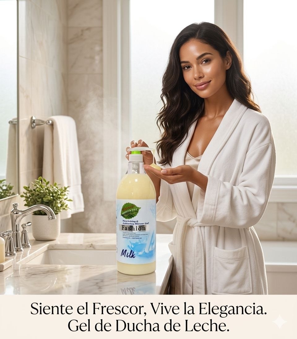GEL DE DUCHA NUTRITIVO Y ACTIVADOR CON ESENCIA DE LECHE PURA FRUIT OF THE WOKALI 1300ML
