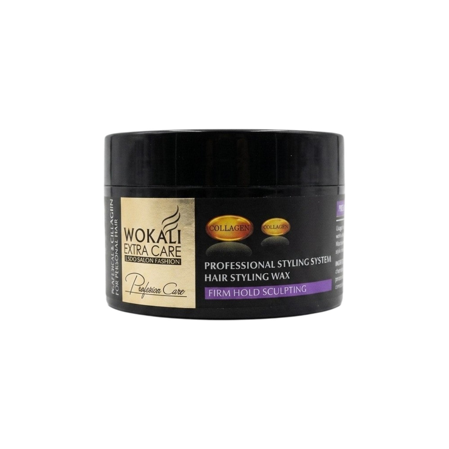 CERA PARA EL CABELLO DE ALTA PRECISION PARA ACABADOS DEFINIDOS FIRM HOLD SCULPTING WOKALI 150G