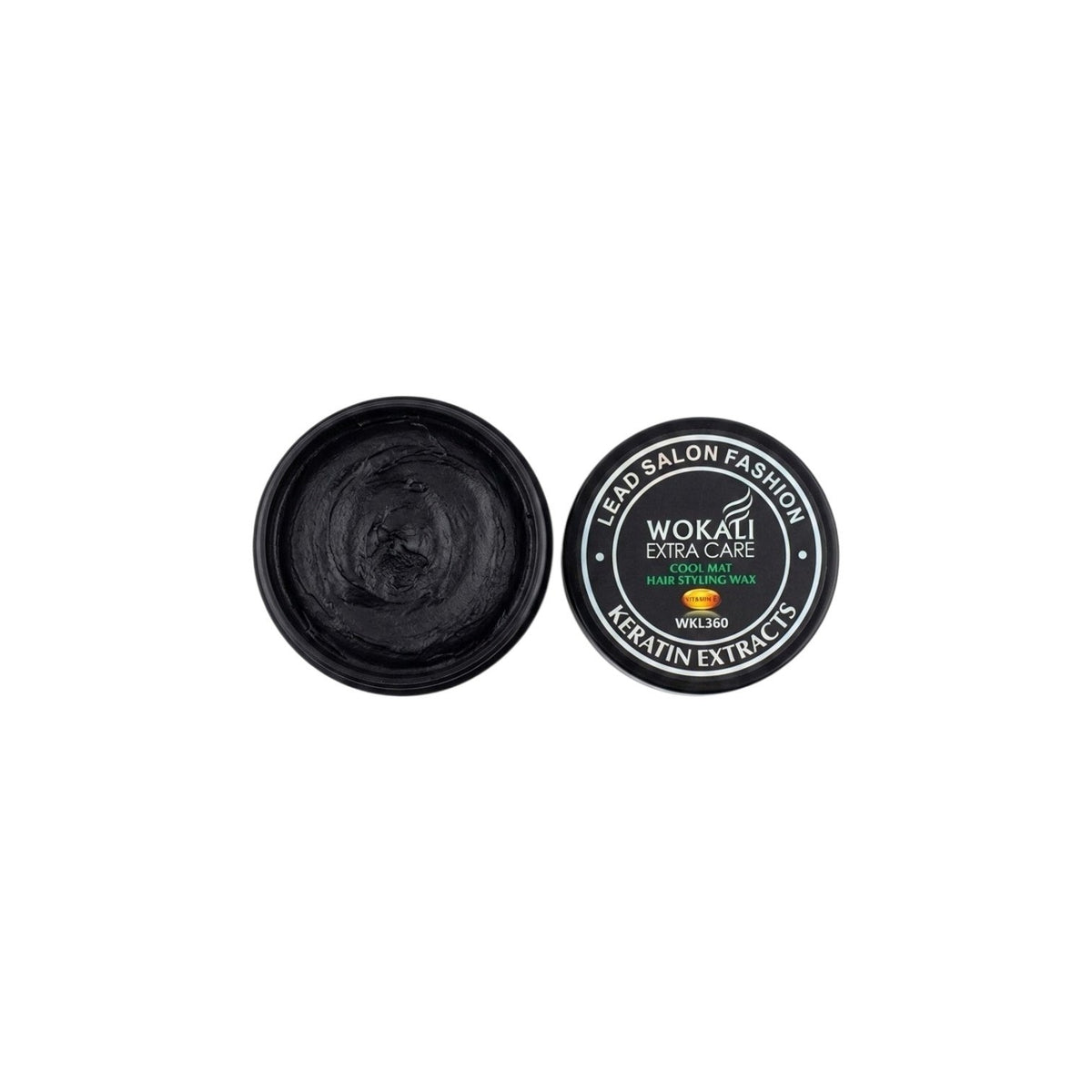 CERA PARA EL CABELLO DE FIJACION FUERTE Y ACABADO MATE COOL MAT WOKALI 150G