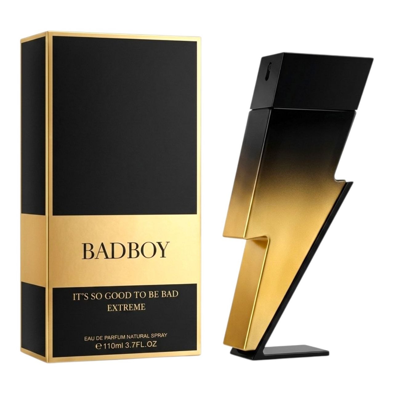 BADBOY ITS SO GOOD TO BE BAD EXTREME EDP 110ML (H) (AROMA SIMILAR CAROLINA HERRERA BAD BOY EXTREME)