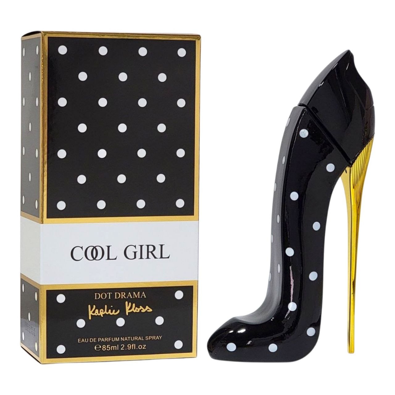 KAPLIE KLOSS COOL GIRL DOT DRAMA EDP 85ML (M) (AROMA SIMILAR CAROLINA HERRERA GOOD GIRL KARLIE KLOSS)
