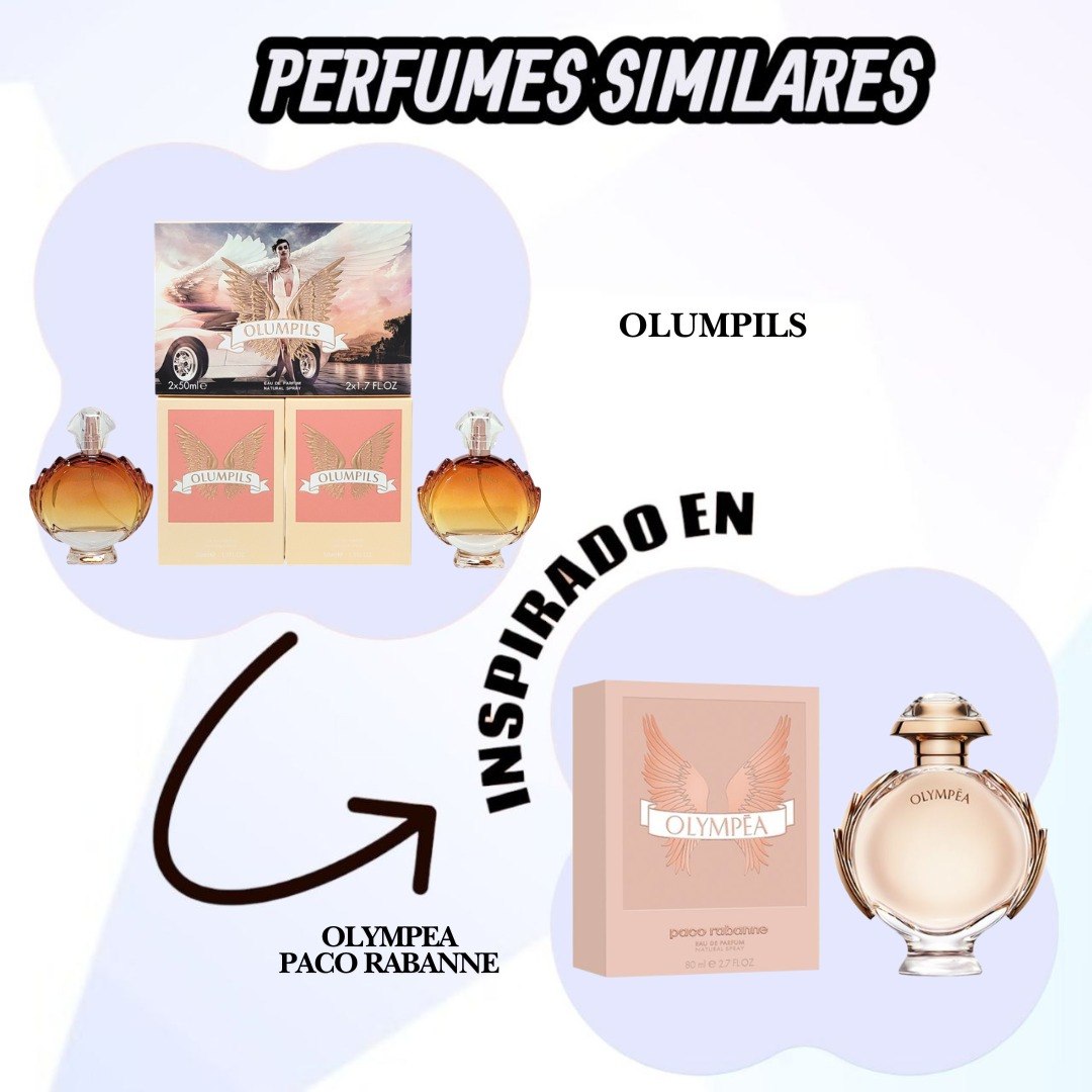 SET OLUMPILS EDP 50MLX2 (M) (AROMA SIMILAR A PACO RABANNE OLYMPEA)