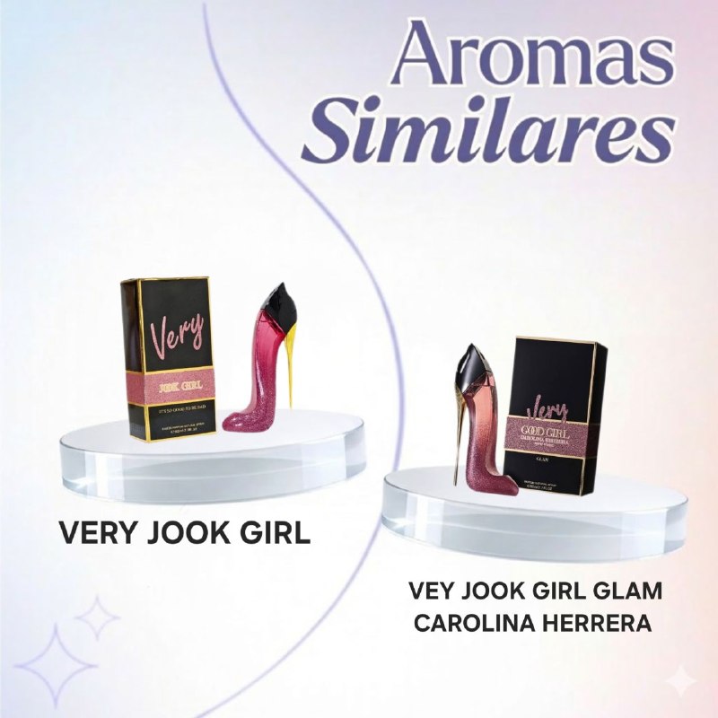 VERY JOOK GIRL ITS SO GOOD TO BE BAD EDP 85ML (M) (AROMA SIMILAR CAROLINA HERRERA GOOD GIRL GLAM)