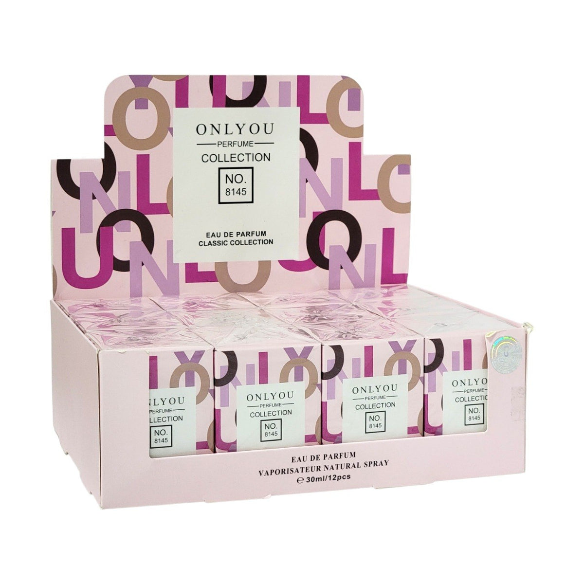 ONLYOU MINI PERFUME ECONOMICO EDP 30ML (M) (AROMA SIMILAR ARIANA GRANDE SWEET LIKE CANDY)