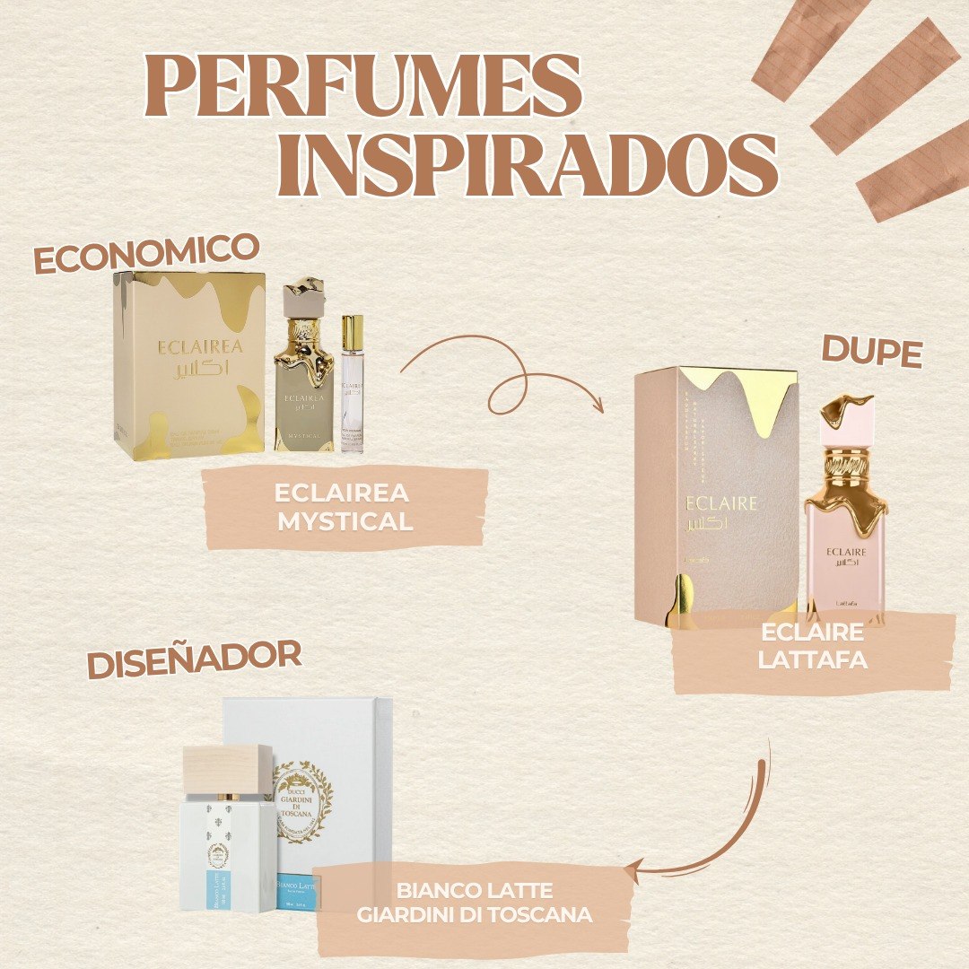 SET MYSTICAL ECLAIREA EDP 100ML SPRAY DE VIAJE 20ML (M) (AROMA SIMILAR LATTAFA ECLAIRE)